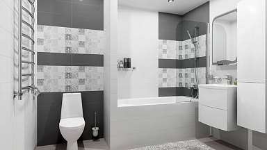 Плитка Cersanit C-WHS053D-51 White белая матовая 20x60