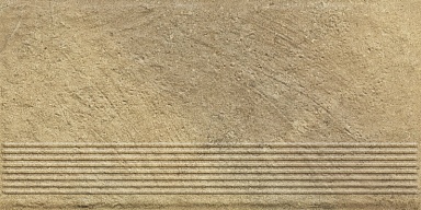 Ступень Paradyz Eremite Beige Stopnica Prosta Struktura Mat B1a 30x60
