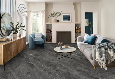 Керамогранит Duna Shadestone Nero Polish Sugar 60x60