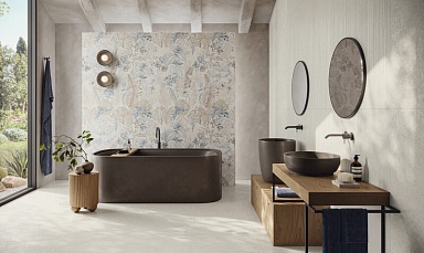 Керамогранит Naxos 136900 Mockup Ostuni Grey Nat Ret 60x120