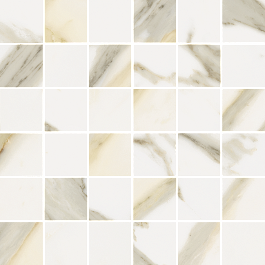 Мозаика Italon 610110001136 Stellaris Calacatta Gold Mosaico 30x30