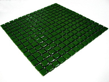 Мозаика Keramissimo SP20-1030 Моноколор темно-зеленый матовый 31.5x31.5
