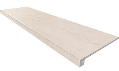 Ступень Estima SF01 Soft Wood Nordic неполированный 33x120 + Подступенок 14.5x120