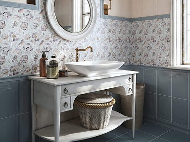 Kerama Marazzi BLB027 Багет Планте лазурный темный бордюр 20*5