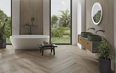 Керамогранит Azulev Tanzania Kai Wallnut 60x120