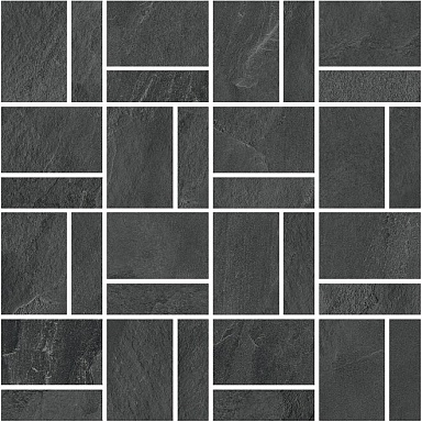 Декор Kerama Marazzi T021/DD2039 Про Слейт антрацит мозаичный 30*30