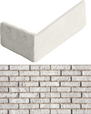 Искусственный камень White Hills 335-05 Йорк брик угол 8x17,5x4,7