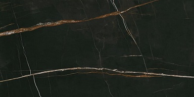 Керамогранит Idalgo Lusso Nero Lappated / Люссо Неро Лаппатированная 60x120