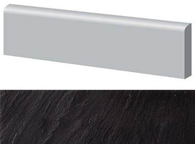 Плинтус Casalgrande Padana Battiscopa Lavagna Nera Naturale 9.5мм 9x30