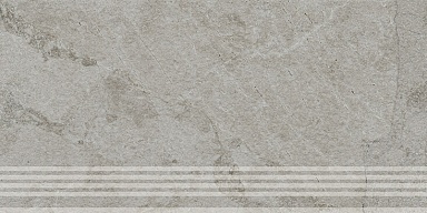 Kerama Marazzi KM6060G1241R8GRF Ступень фронтальная Сплит серый матовый обрезной 30x60x0,8