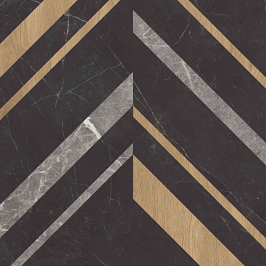 Керамогранит Estima IM03 Improve Black Неполированный Рект. 60x60x9