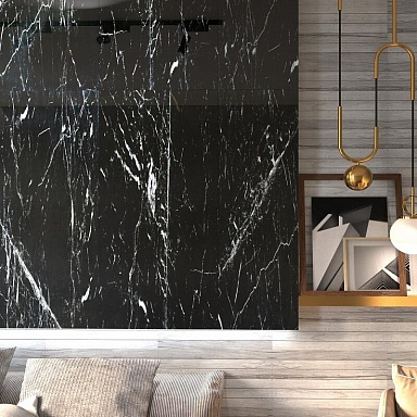 Керамогранит Tile Kraft 5756 Tornado Negro (GW20) Polished 60*60
