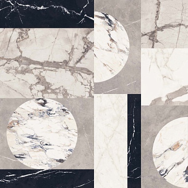 Керамогранит ABK 0004208 Sensi Up Intarsia Lux+ 120x120