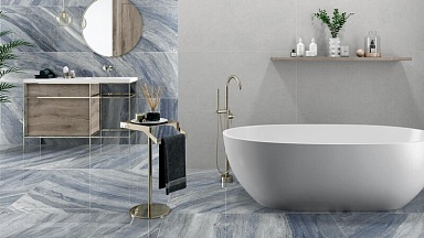 Керамогранит Pamesa Cr. Lux Ossola Blue Leviglass 60x120