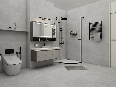 Керамогранит Duna CN0H64M01 Concrete Gris Matt 60x60