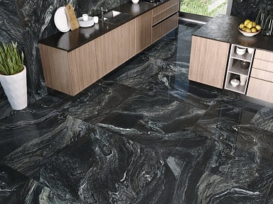 Керамогранит Benadresa Galery Pulido Rect. Black 60x120