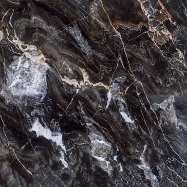 Керамогранит PrimaVera GR103 Toledo Black High glossy 600x600