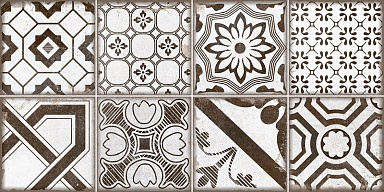 Плитка Alma Ceramica TWU2550BOH17 Boho рельефная 249x500x8