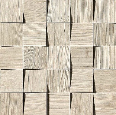Декор Atlas Concorde Italy AMV7 Axi White Pine Mosaico 3D 35x35