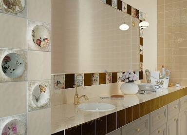 Декор Absolut Keramika Decor Circle Botella 10x10