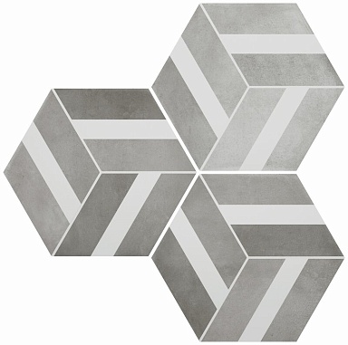 Керамогранит Durstone SIX Cementine Bari Grey 23x27