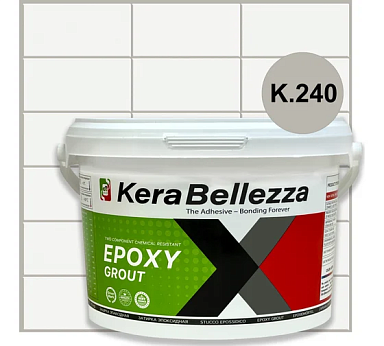 Смеси и затирки Kerabellezza Эпоксидная затирка Design К.240 1 кг