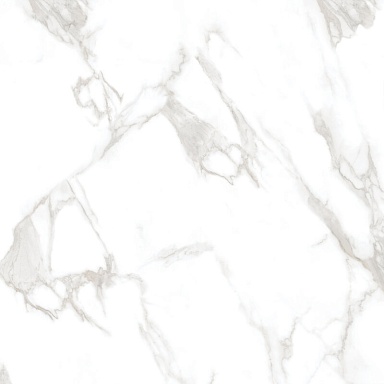 Керамогранит Ceradim Statuario Perfect Silver Белый Полированный 80х80
