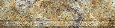 Kirovit GSR0074 K Ступень Rusty Stone коричневая светлая граниль 1200х300х11
