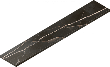 Ступень Italon 620070002636 Stellaris Absolut Black Scalino Angolare Sx 33x160