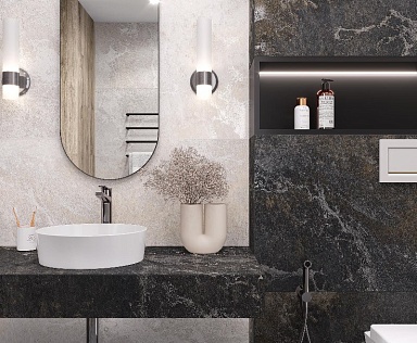 Керамогранит Laparet Blaze Nero графитовый 60х120