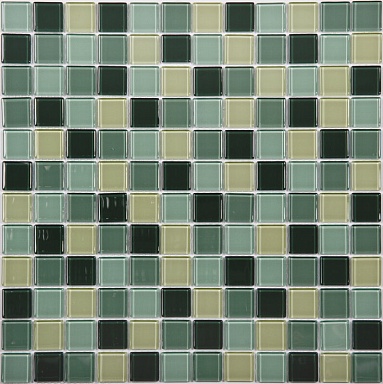 Мозаика NSmosaic 823-046 стекло (25*25*4) 318*318