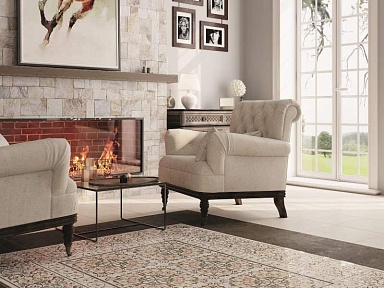 Керамогранит Kerama Marazzi SG164700R Лирия коричневый 40.2x40.2
