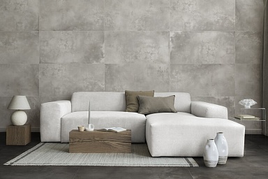 Керамогранит Global Tile GT60603205MR Vibe Черный 60x60
