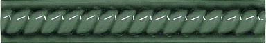 Бордюр Adex ADMO5188 Trenza PB C/C Verde Oscuro 2,5х15