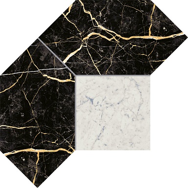 Декор Italon 620110000085 Charme Extra Laurent Mosaico Polygon Lux 28,5x21
