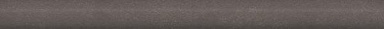 Бордюр Kerama Marazzi SPA065R Чементо коричневый тёмный матовый обрезной 30x2,5