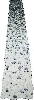 Мозаика Keramissimo E-047 Gravel антрацит асфальтовый гравий 30.5x30.5
