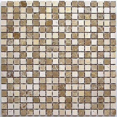 Мозаика Bonaparte Sevilla-15 slim (POL) из натурального камня 15*15 305*305