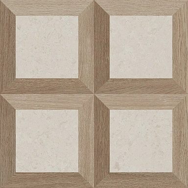 Керамогранит Versace PF60017066 V Stone Frame White Nat Rett 8.5mm 60x60