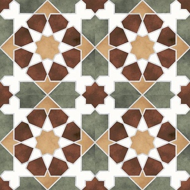 Плитка Kerlife (Navarti) Rabat Green 45x45