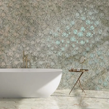 Плитка Kerama Marazzi KM6012B0340R Сен-Тропе синий глянцевый обрезной 60x119,5x0,9