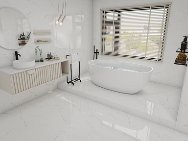 Керамогранит Velsaa Calacatta Lite 600x600