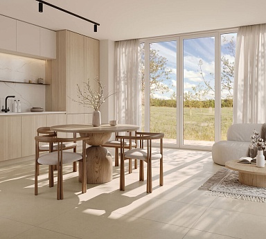 Керамогранит LB-Ceramics 6461-0420 Полдень кремовый 60х60
