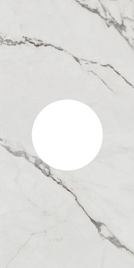 Kerama Marazzi ID159 Декор Коррер наборный белый глянцевый 30x60x0,9