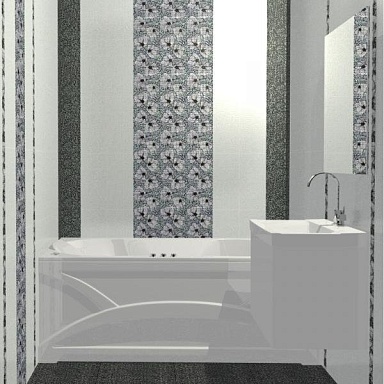 Плитка Cersanit C-WHS053D-51 White белая матовая 20x60