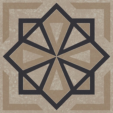 Kerama Marazzi KMD3STA049GN Декор Касабланка бежевый светлый матовый 9,8x9,8x0,7