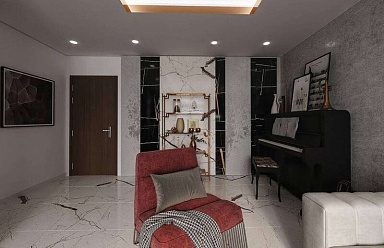 Керамогранит Progres PRO 1054G Wonicy White 1200x600