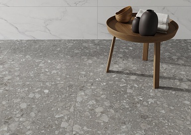 Керамогранит Gracia Ceramica Terrazzo matt grey PG 01 60х60