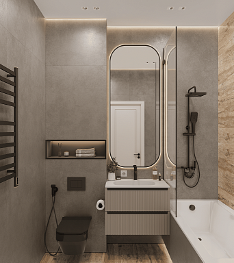 Керамогранит Buono Ceramica BHS4486M Renegade Cloud Matt 60x120