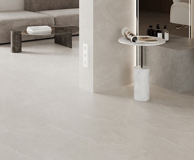 Керамогранит Laparet Archie Bianco Pro светло-серый матовый R10GR STR 60х120